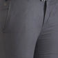 Raymond Black Solid Slim Fit Polyester Blend Trouser