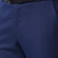 Raymond Men Blue Structure Slim Fit Polyester Blend Trouser