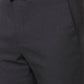 Raymond Men Black Structure Slim Fit Polyester Blend Trouser