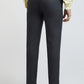 Men Slim Fit Brown Trouser