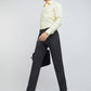 Men Slim Fit Brown Trouser