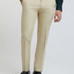 Men Slim Fit Brown Trouser