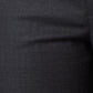 Raymond Men Black Solid Slim Fit Trouser