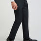 Men Slim Fit Grey Trouser