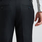 Men Slim Fit Grey Trouser