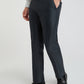 Raymond Men Blue Structure Slim Fit Polyester Trouser