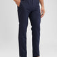 Raymond Blue Structure Slim Fit Polyester Blend Trouser