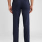 Raymond Blue Structure Slim Fit Polyester Blend Trouser