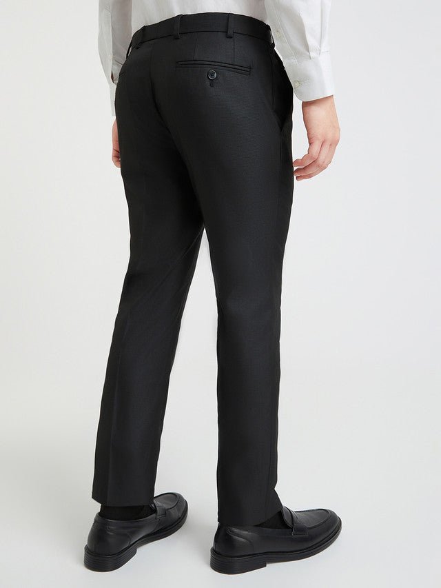 Raymond Men Black Slim Fit Structure Trouser – MyRaymond Raymond Men Black Slim Fit Structure Trouser – MyRaymond