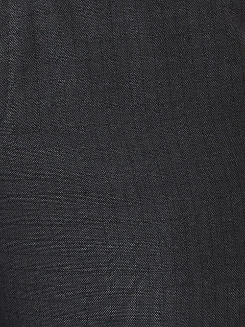 Raymond Men Grey Slim Fit Checks Trouser