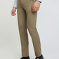 Raymond Men Grey Slim Fit Structure Polyester Trousers