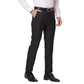 Raymond Black Checks Slim Fit Polyester Blend Trouser