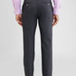 Raymond Grey Checks Slim Fit Polyester Blend Trouser