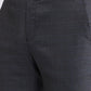 Raymond Grey Checks Slim Fit Polyester Blend Trouser