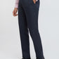 Raymond Men Blue Structure Slim Fit Polyester Blend Trouser