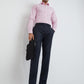 Raymond Men Blue Structure Slim Fit Polyester Blend Trouser