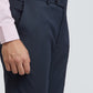 Raymond Men Blue Structure Slim Fit Polyester Blend Trouser