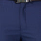 Raymond Men Blue Slim Fit Structured Trouser