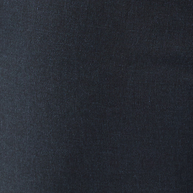 Raymond Men Blue Solid Slim Fit Polyester Blend Trouser