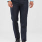 Raymond Blue Structure Slim Fit Polyester Blend Trouser