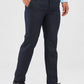 Raymond Blue Structure Slim Fit Polyester Blend Trouser