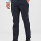 Raymond Blue Structure Slim Fit Polyester Blend Trouser