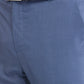 Raymond Blue Structure Slim Fit Polyester Blend Trouser