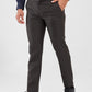 Raymond Brown Structure Slim Fit Polyester Blend Trouser