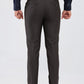 Raymond Brown Structure Slim Fit Polyester Blend Trouser