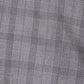 Raymond Grey Checks Slim Fit Polyester Blend Trouser