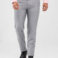 Raymond Grey Checks Slim Fit Polyester Blend Trouser