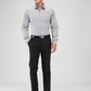 Raymond Brown Checks Slim Fit Polyester Blend Trouser