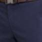 Raymond Blue Structure Slim Fit Polyester Blend Trouser