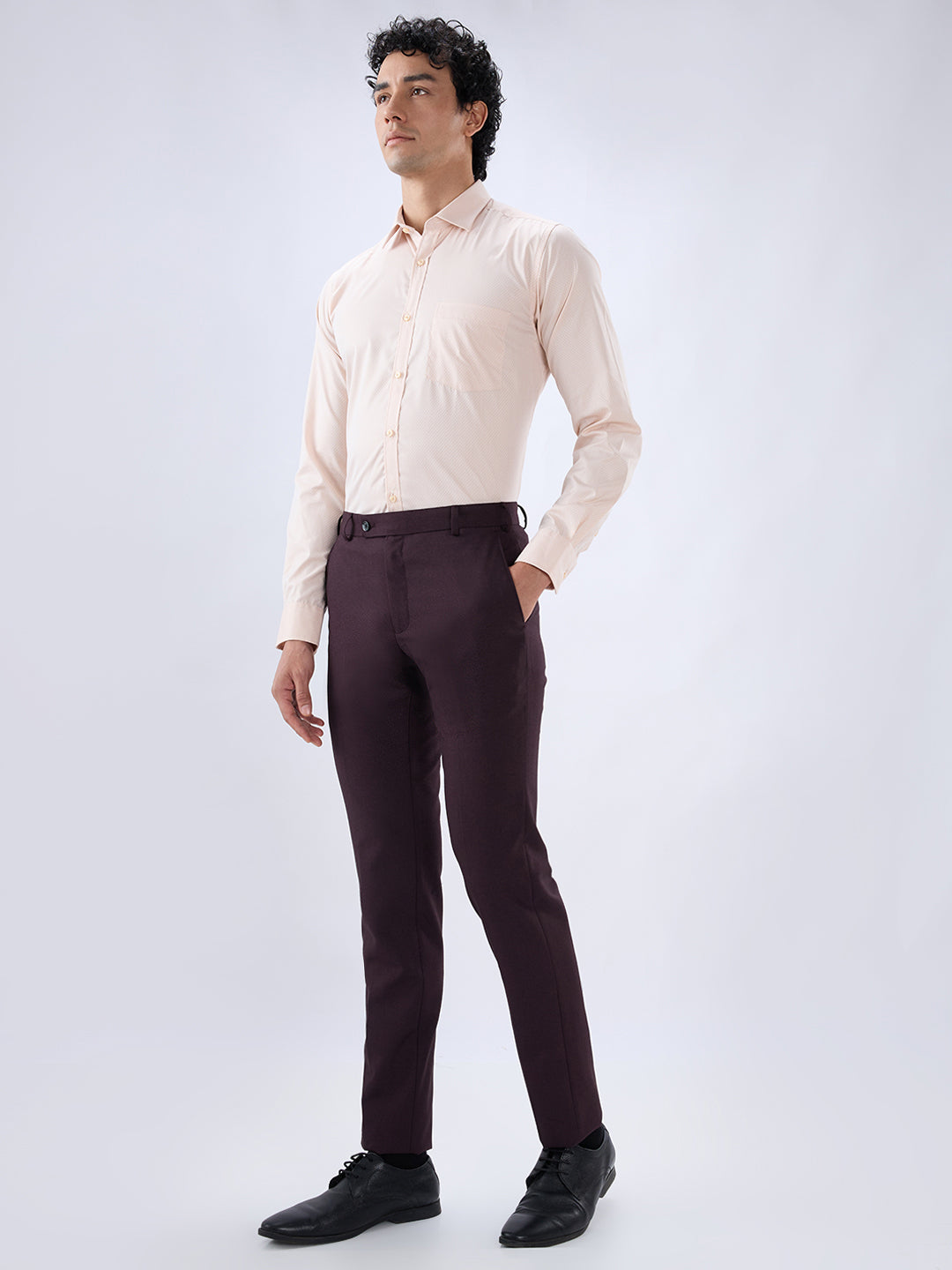 Raymond Maroon Trouser