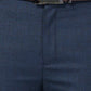 Raymond Men Blue Slim Fit Solid Trouser