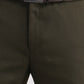 Raymond Green Solid Slim Fit Polyester Blend Trouser