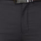 Raymond Men Black Slim Fit Solid Trouser