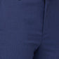 Raymond Men Blue Slim Fit Structured Trouser