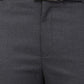 Raymond Men Grey Slim Fit Checks Trouser