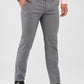 Raymond Grey Structure Slim Fit Polyester Blend Trouser