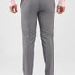 Raymond Grey Structure Slim Fit Polyester Blend Trouser