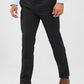 Raymond Black Structure Slim Fit Polyester Blend Trouser