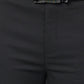 Raymond Men Black Slim Fit Structured Trouser