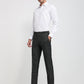 Raymond Men Grey Slim Fit Solid Trouser