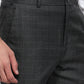 Raymond Men Grey Slim Fit Solid Trouser