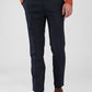 Raymond Blue Stripe Slim Fit Polyester Blend Trouser