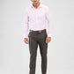 Raymond Brown Structure Slim Fit Polyester Blend Trouser