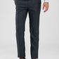 Raymond Blue Structure Slim Fit Polyester Blend Trouser