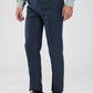 Raymond Blue Structure Slim Fit Polyester Blend Trouser