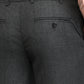 Raymond Men Grey Slim Fit Checks Trouser